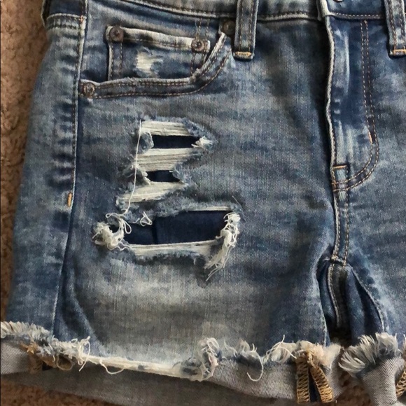 American Eagle Next Level Stretch Midi Shorts NWT - Picture 2 of 5